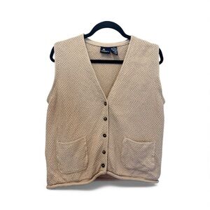Liz Sport Button-Up Vest - 100% Cotton